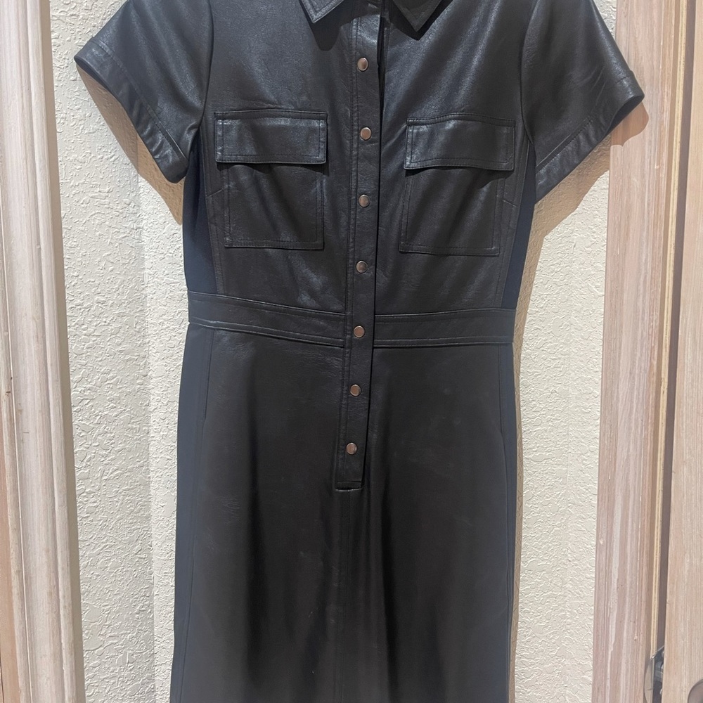 LEATHER DRESS - Picture 2 of 6